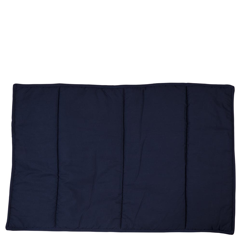 Pack de 2 paños de descanso azul marino de 70x50cm - BR