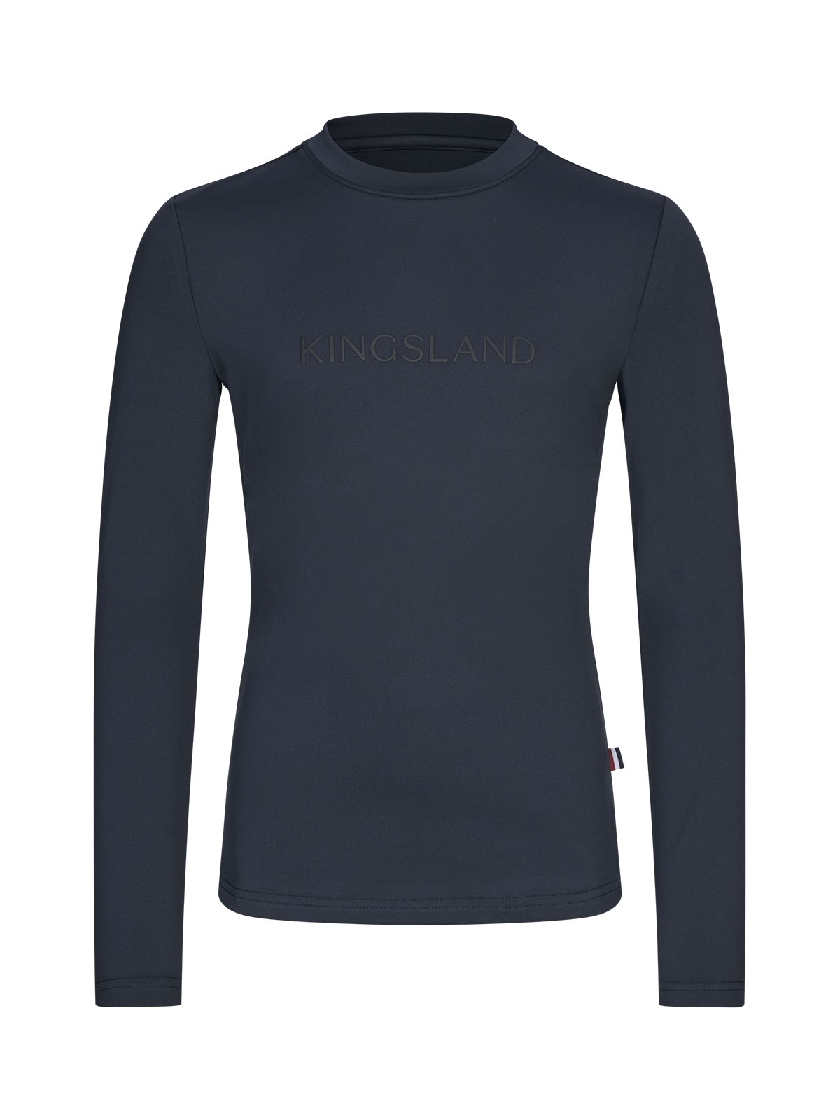 T-shirt d'entraînement à manches longues bleu marine pour junior (unisexe) KLMarlow - Kingsland