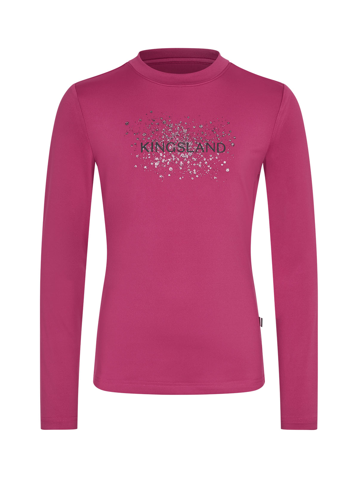 T-shirt d'entraînement à manches longues en rose pour fille -KLMadeline - Kingsland