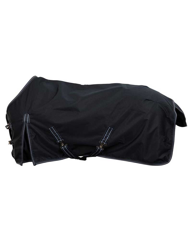 Navy Blue 600D 200g Waterproof Turnout Blanket for Horse - Premiere