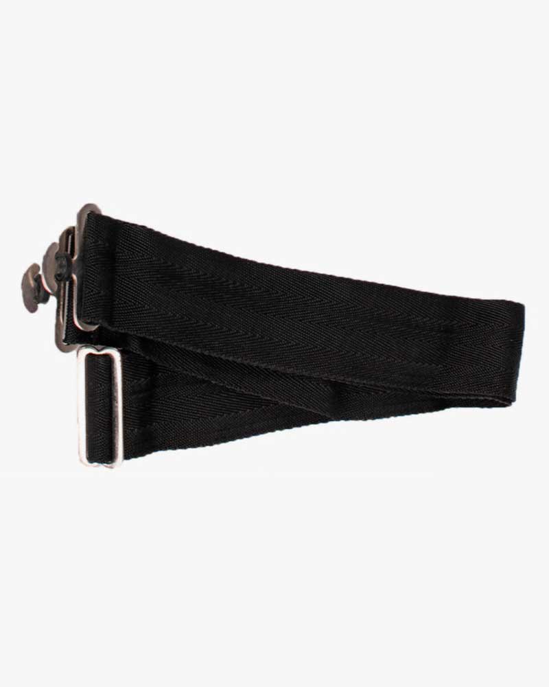 Pack de 2 cinchas ajustables negras para sustituir en las mantas