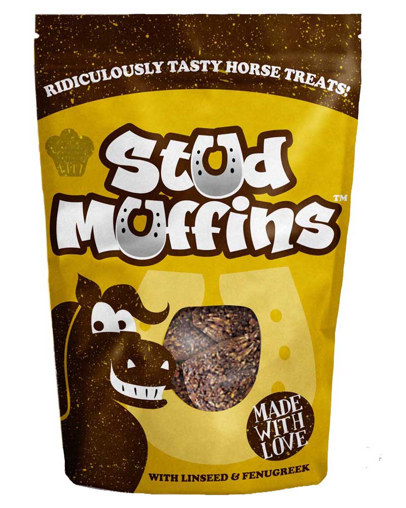 Horse muffin-shaped candies - Stud muffins