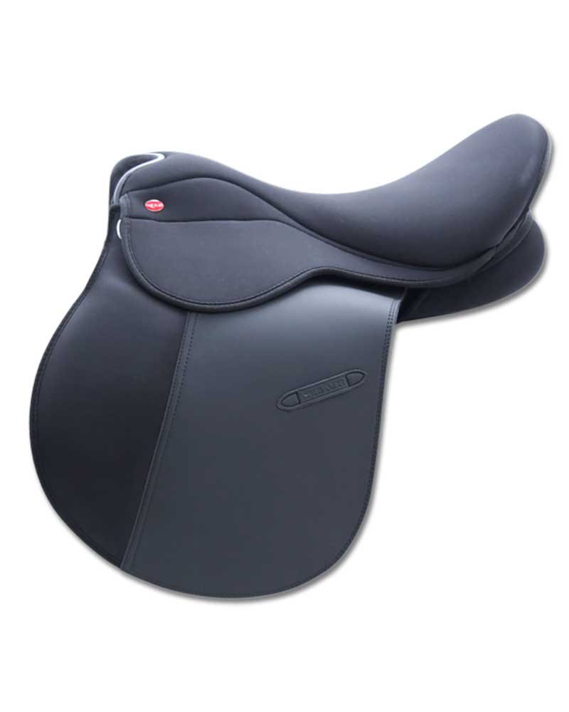 Silla mixta de neopreno negra Star - Waldhausen