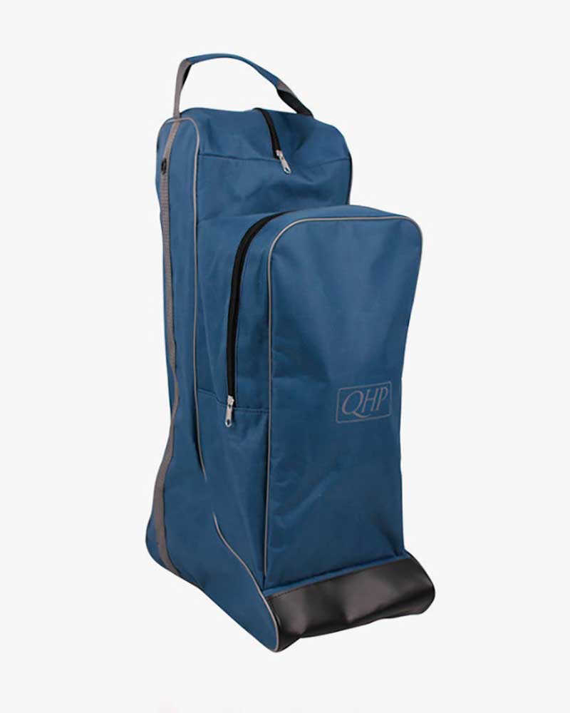 Sac pour botas et sabot bleu marine modèle Combi - QHP