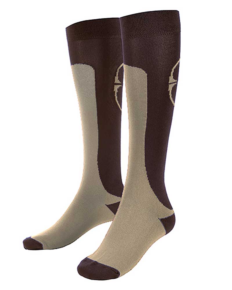 Thin and breathable beige and dark brown socks Las Vegas - Vestrum