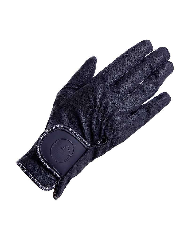 Navy blue riding gloves perfect for spring and summer Tucson model - Vestrum
