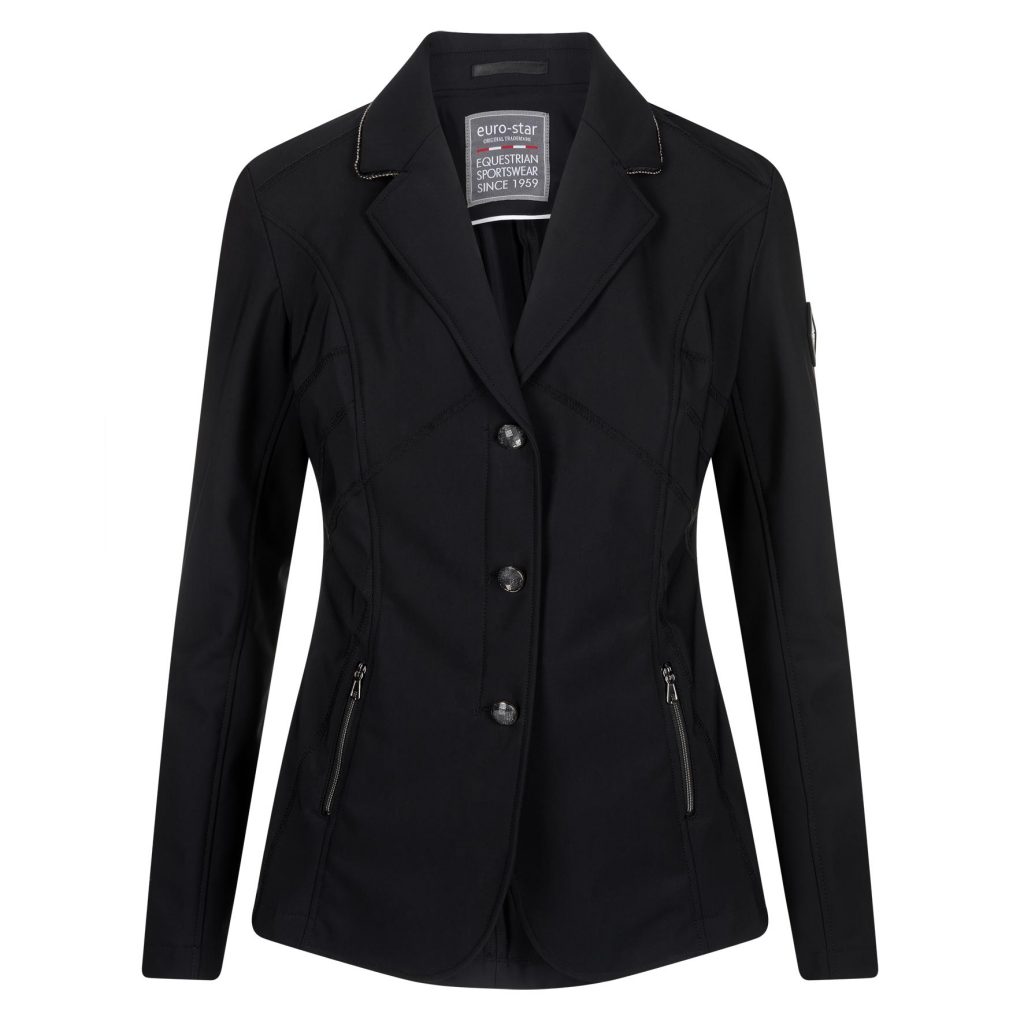Veste fine de compétition noire pour femme Gabriella - Euro-Star