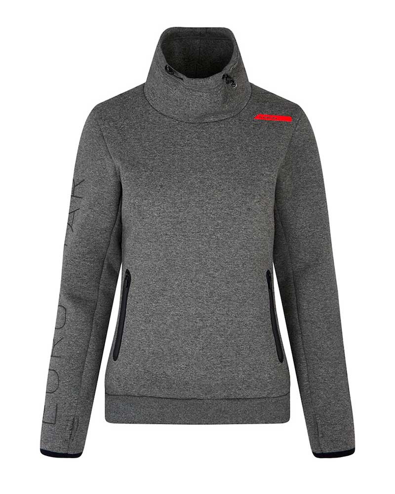 Women’s grey training sweatshirt Halie - Euro-Star