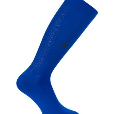 Chaussettes de media pour verano avec grip bleu (Blue Sapphire) unisexe - Euro-Star