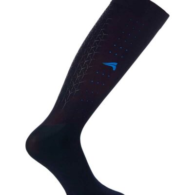 Summer mid socks with grip navy blue color (navy) unisex - euro star