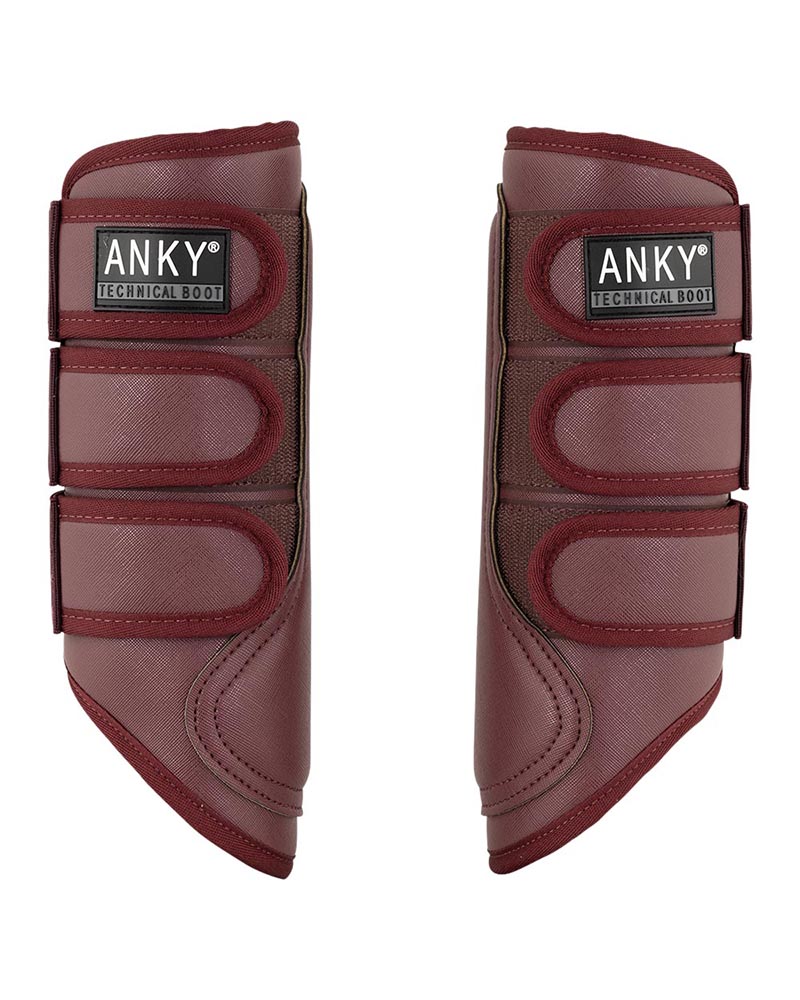 Pack de 2 protectores burdeos (new maroon) - Anky