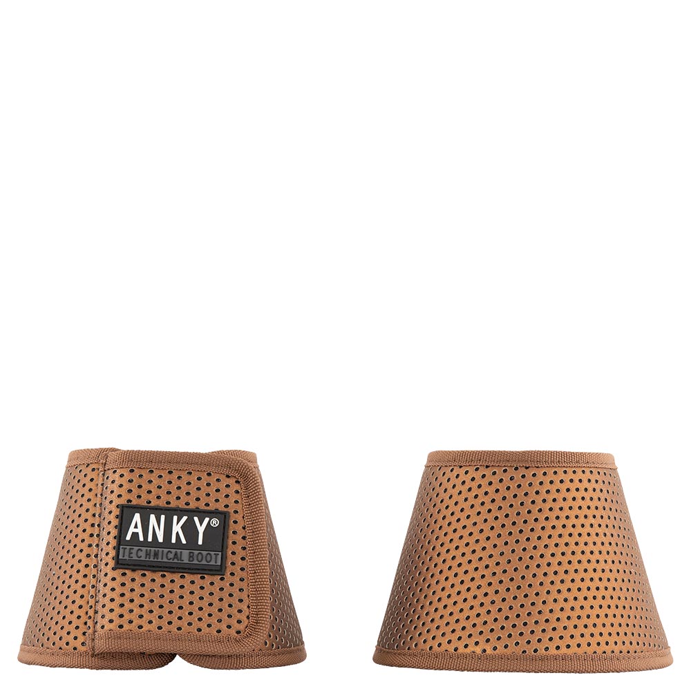 2 copper bell boots with glitter effect - Anky