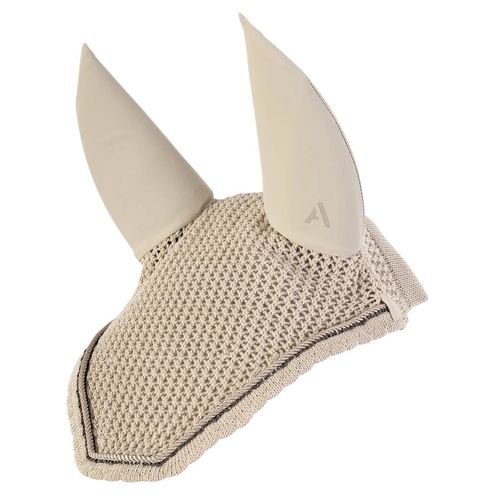 Bonnet en crochet beige (Island Fossil) pour cheval - Anky
