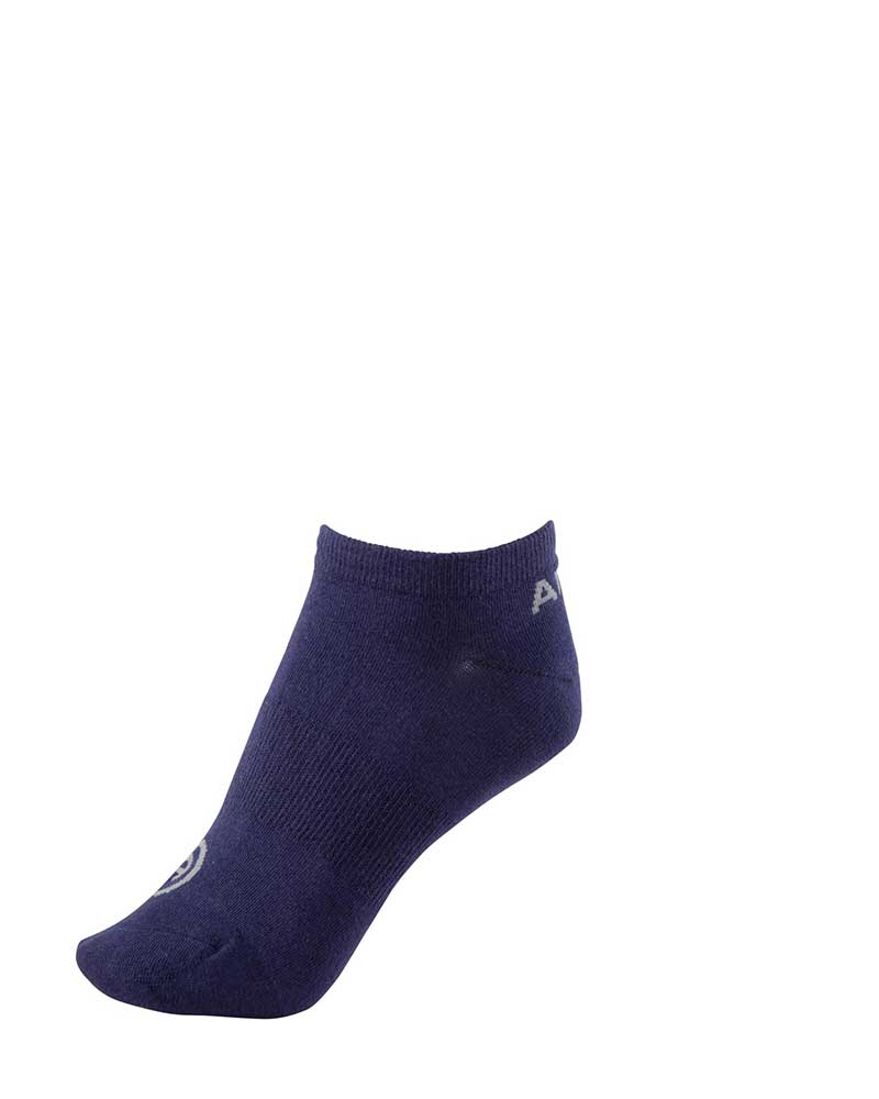 Calcetines tobilleros azul marino (dark blue) con detalles en gris - Anky