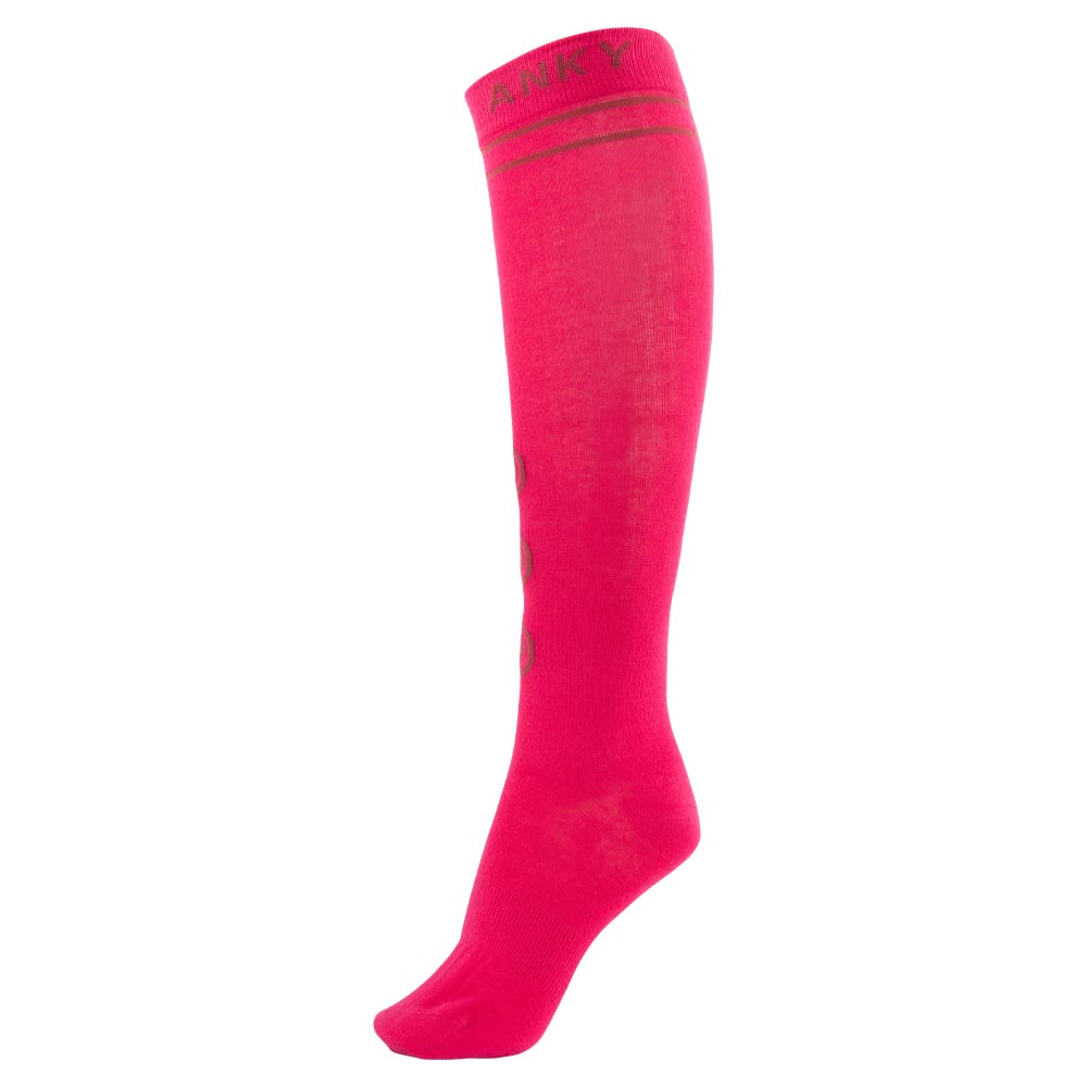 Chaussettes techniques altos fucsias (fuchsia red) et bordeaux - Anky