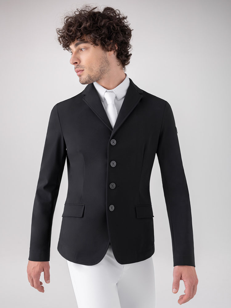 Americana de competición negra para hombre Normank - Equiline