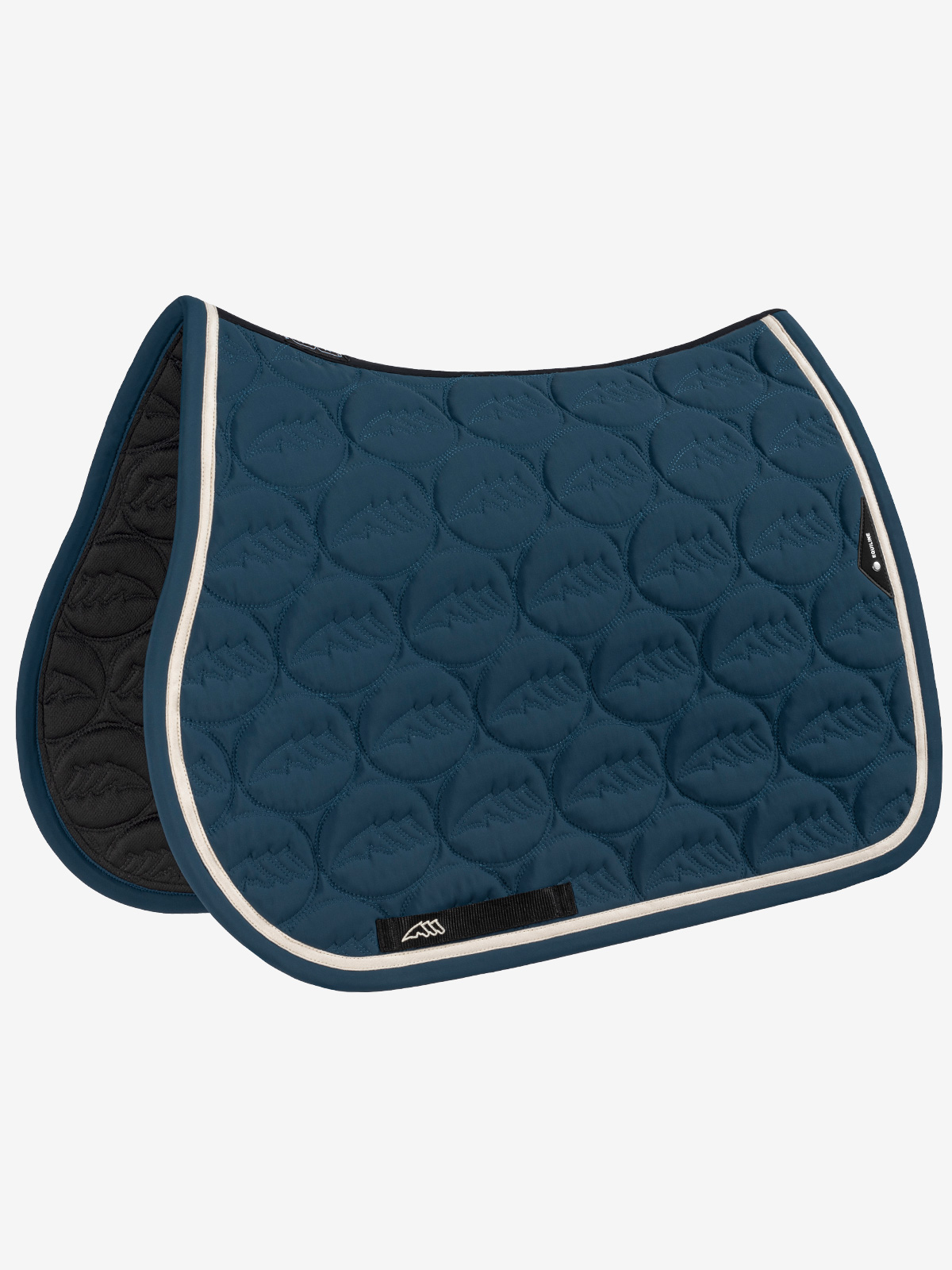 Blue “Legion Blue” jumping saddle pad with Entic logo - Equiline