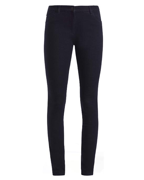 Pantalons skinny en denim foncé très élastiques pour femme - Cavalleria Toscana
