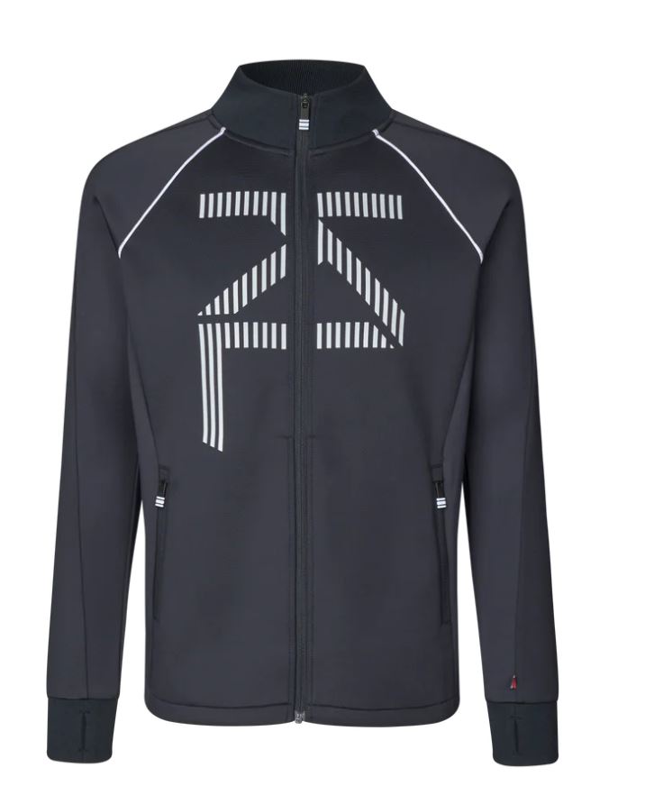 Men’s navy breathable mesh fleece jacket KLNev - Kingsland