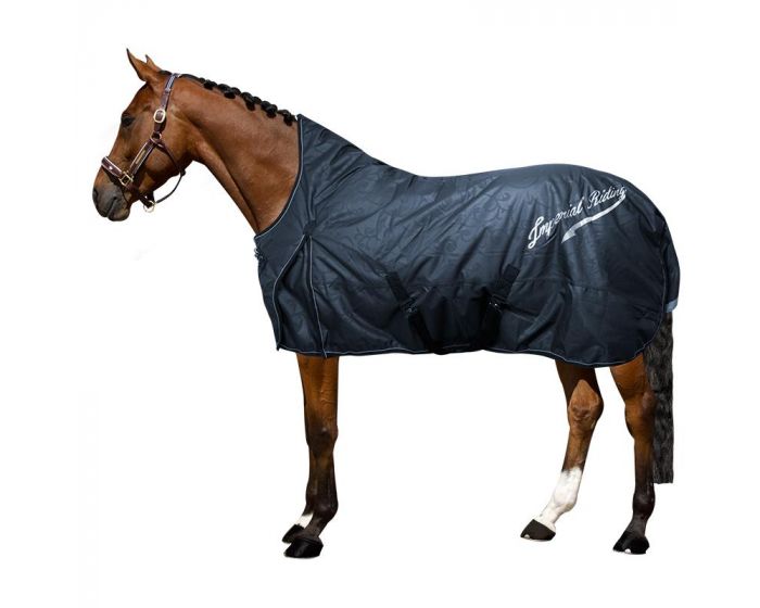 Navy blue outdoor blanket (0 gr) for pony - Imperial Riding