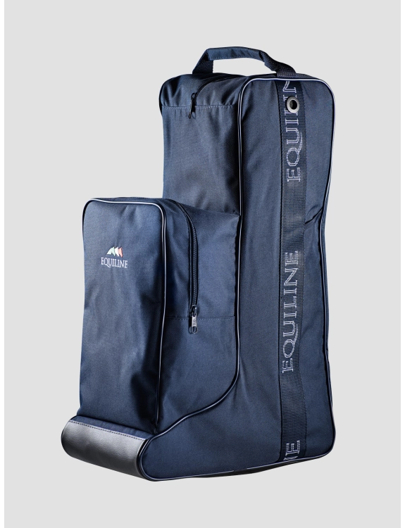 Equiline Navy Boot Carrier with Helmet Pocket