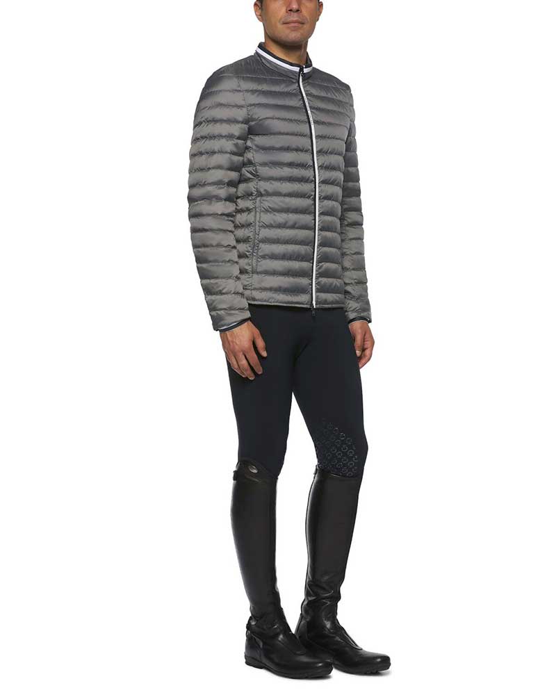 Veste matelassée ultralégère gris foncé pour homme - Cavalleria Toscana
