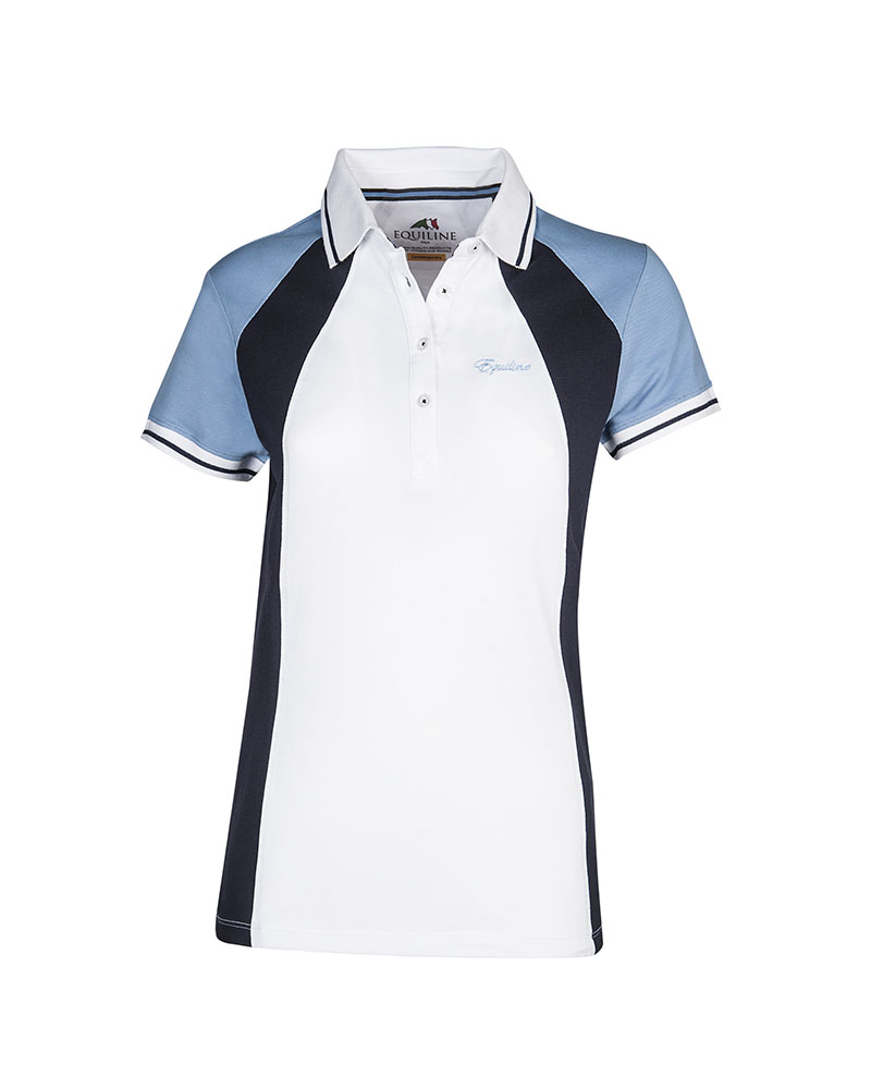 Polo bleu marine pour femme Nancy - Equiline