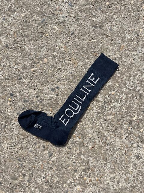 Chaussettes d'équitation en bleu unisexe Bee - Equiline