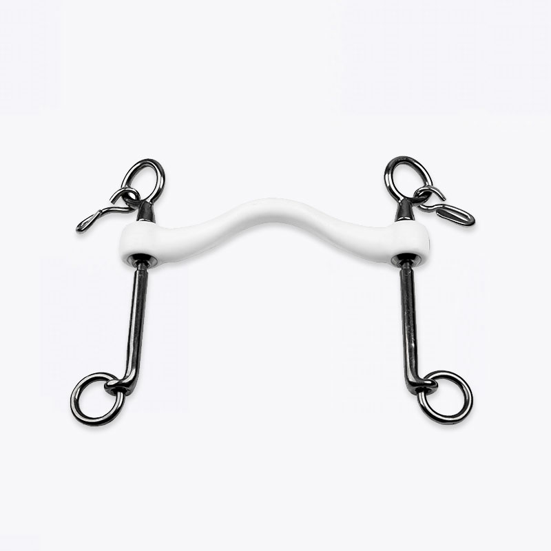 Mors avec gourmette pour cheval (port medium) Inno Sense Weymouth fixe - Trust