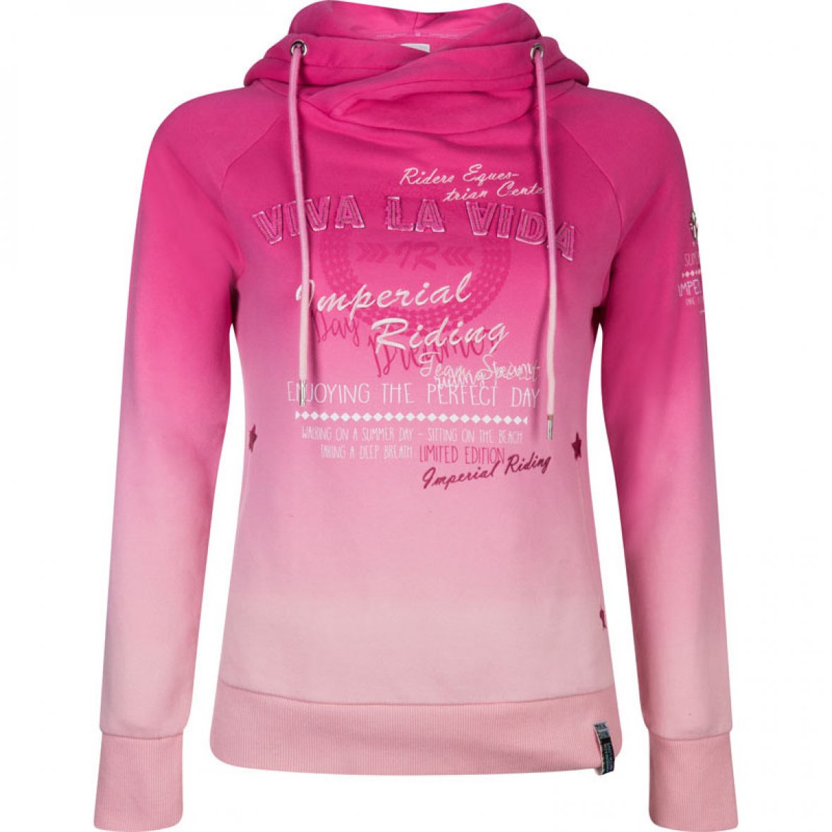 Pink gradient hoodie for girl – Parcival - Imperial Riding