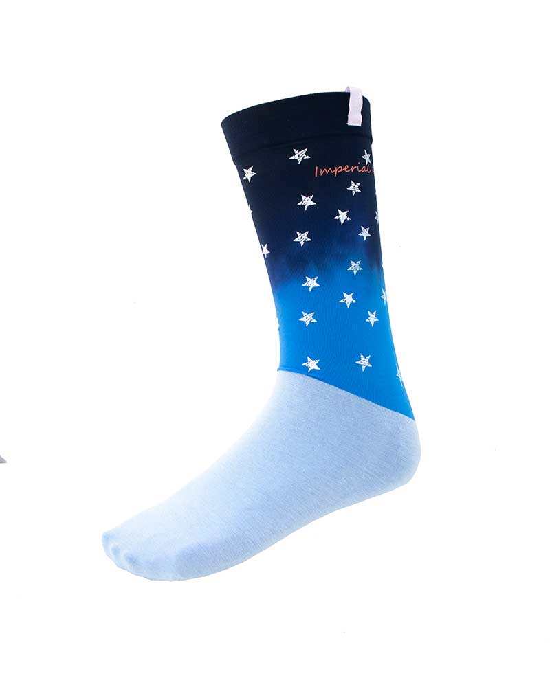 Blue Technical Socks (Navy and Light) with Stars – Vanitas - Imperial Riding