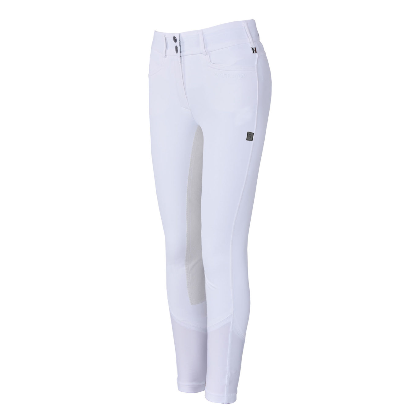 Pantalons à fond intégral blanc pour femme modèle Kirstie - Kingsland Classic