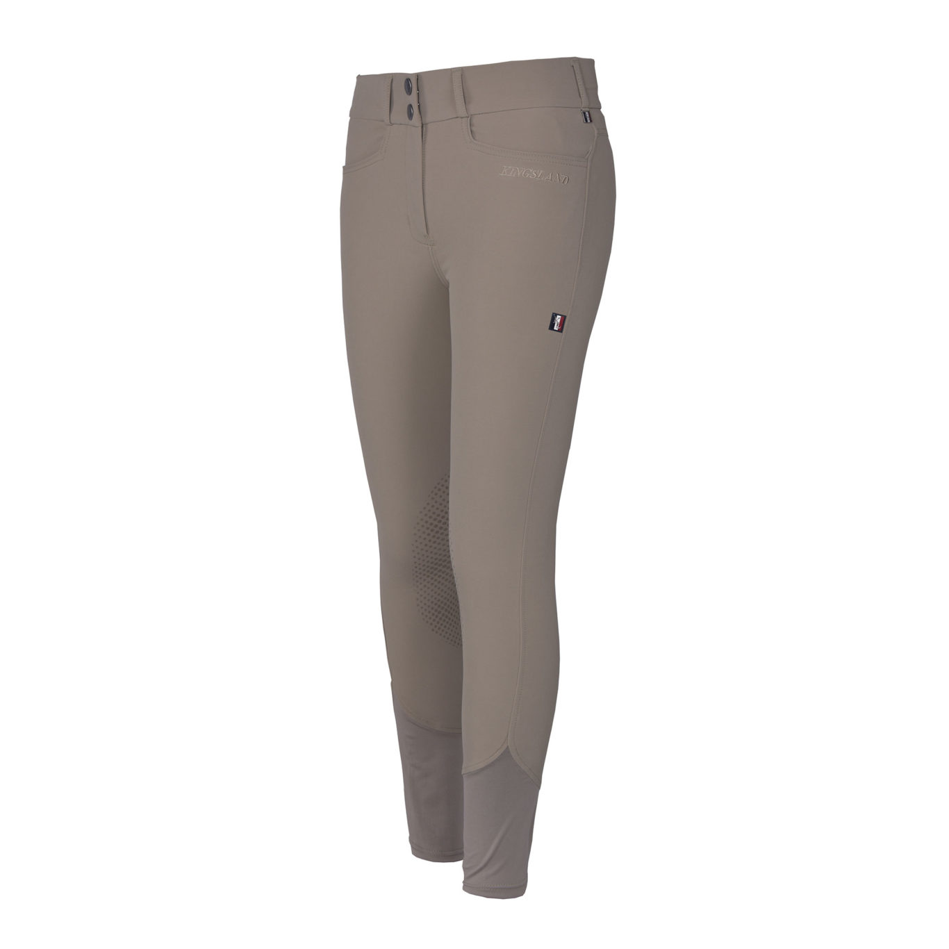 Pantalons avec grip aux genoux beige pour femme modèle Kadi - Kingsland Classic