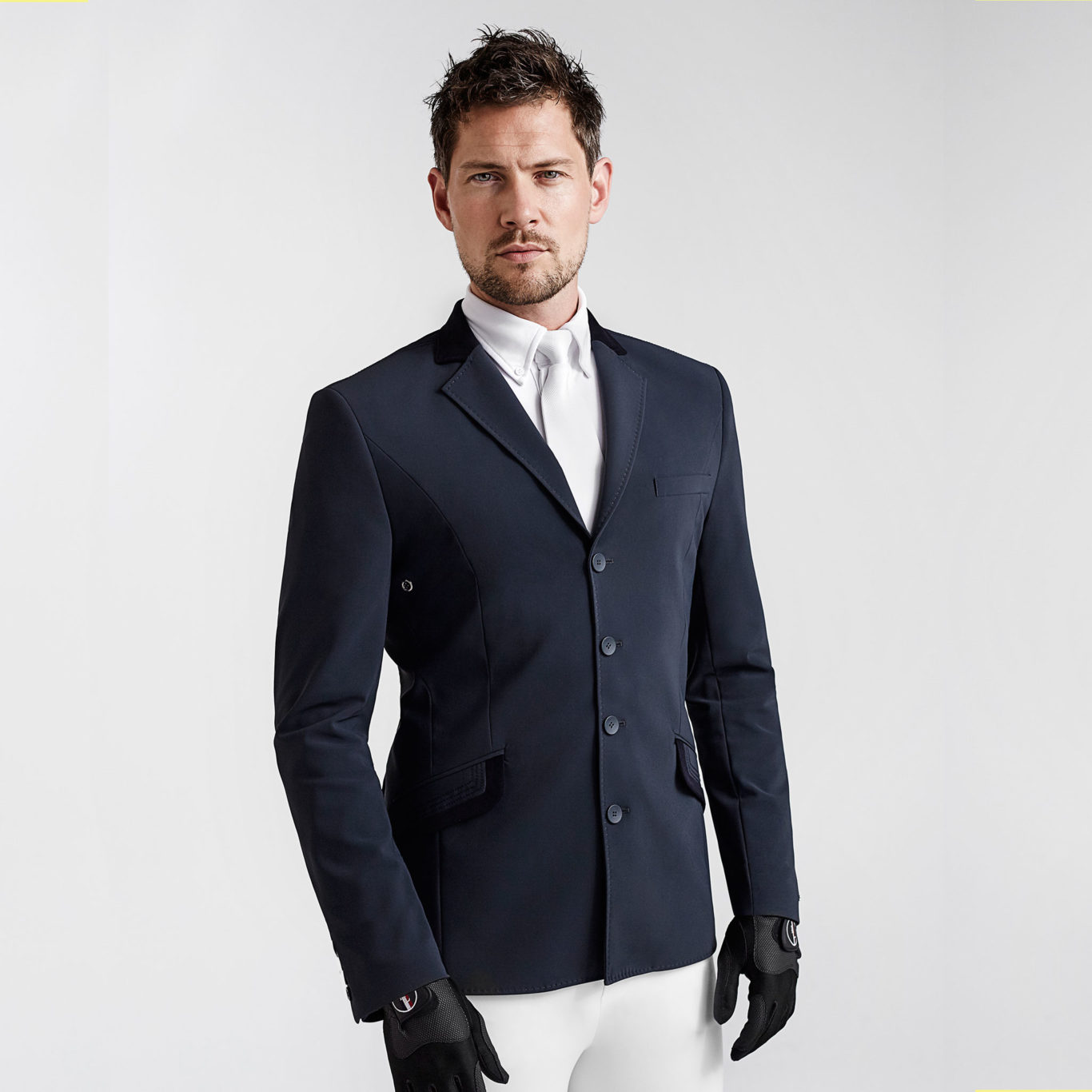 Americana de competición para hombre modelo Emesto Master Elegant Sj Color Azul marino de Kingsland Classic Master