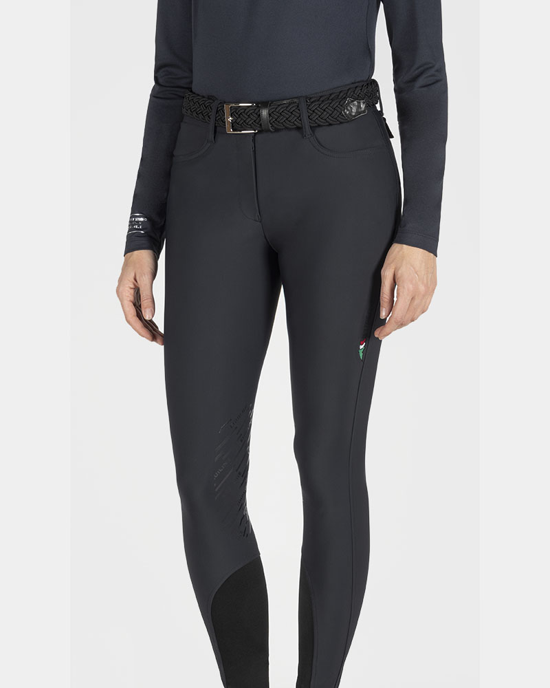 Black riding breeches for women Corner - Equiline