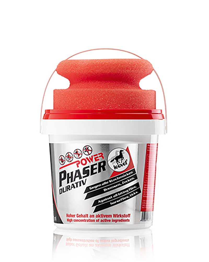 Horse Insect Repellent Gel with Sponge (500ml) Power Phaser Durative - Leovet