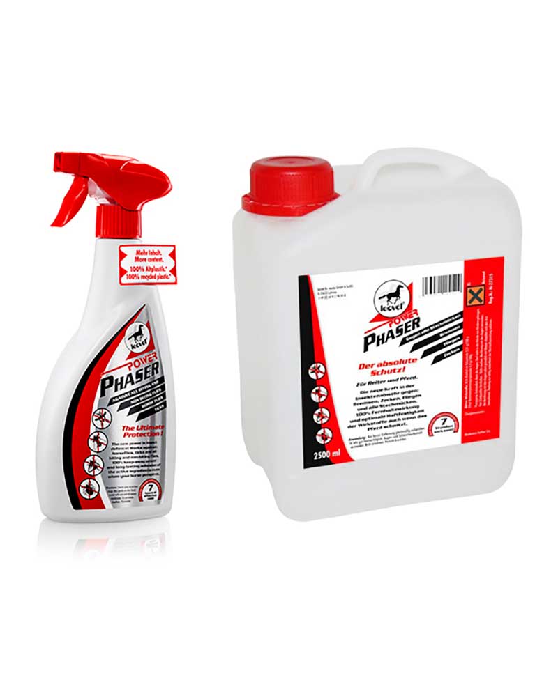 Protection against all types of insects for horses Power phaser - Leovet