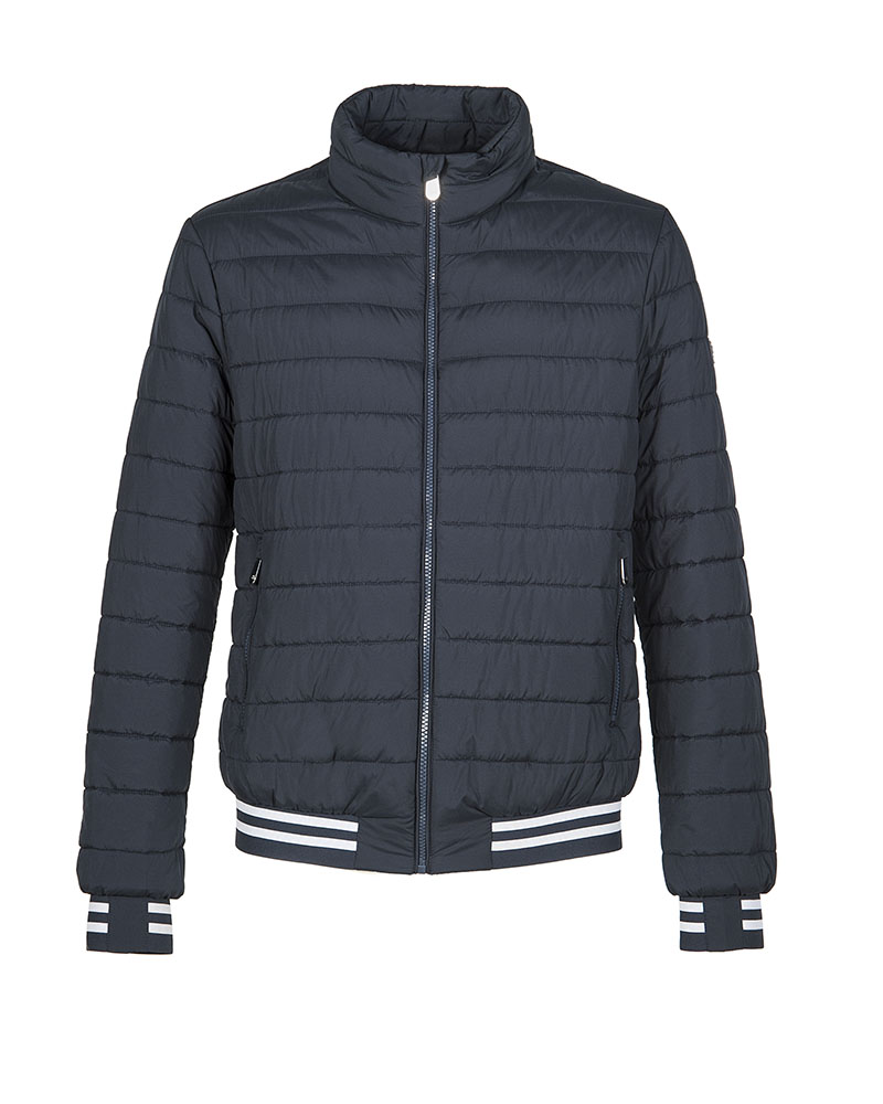 Manteau bleu marine pour homme Leo - Equiline