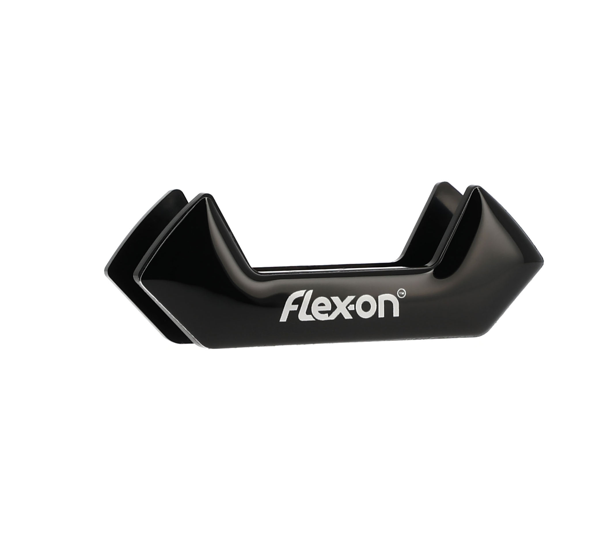 Imán intercambiable negro con las letras blanco para estribos safe-on - Flex-On
