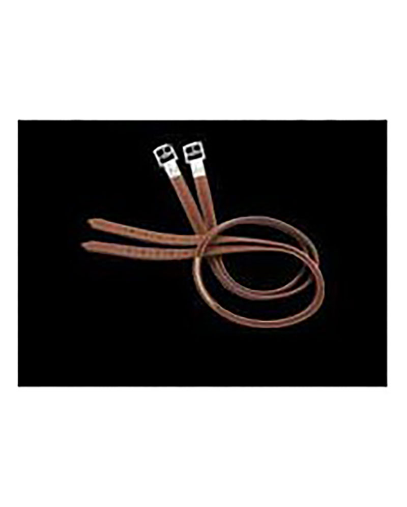 Hazel Brown Leather Stirrup Leathers for Horse (STAFFILI Elite) - Prestige