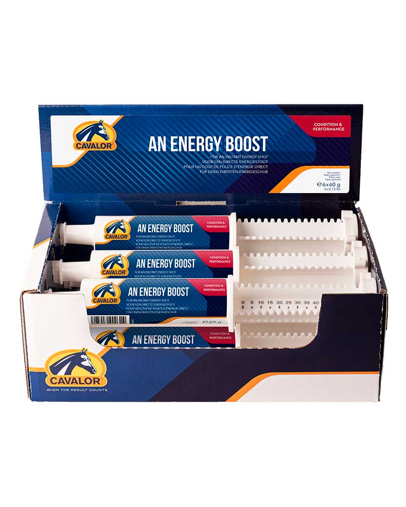 Syringe for an extra supply of energy and nutrients An energy boost - Cavalor