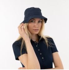 Chapeau de pescador bleu marine (Dark Navy) unisexe - Anky