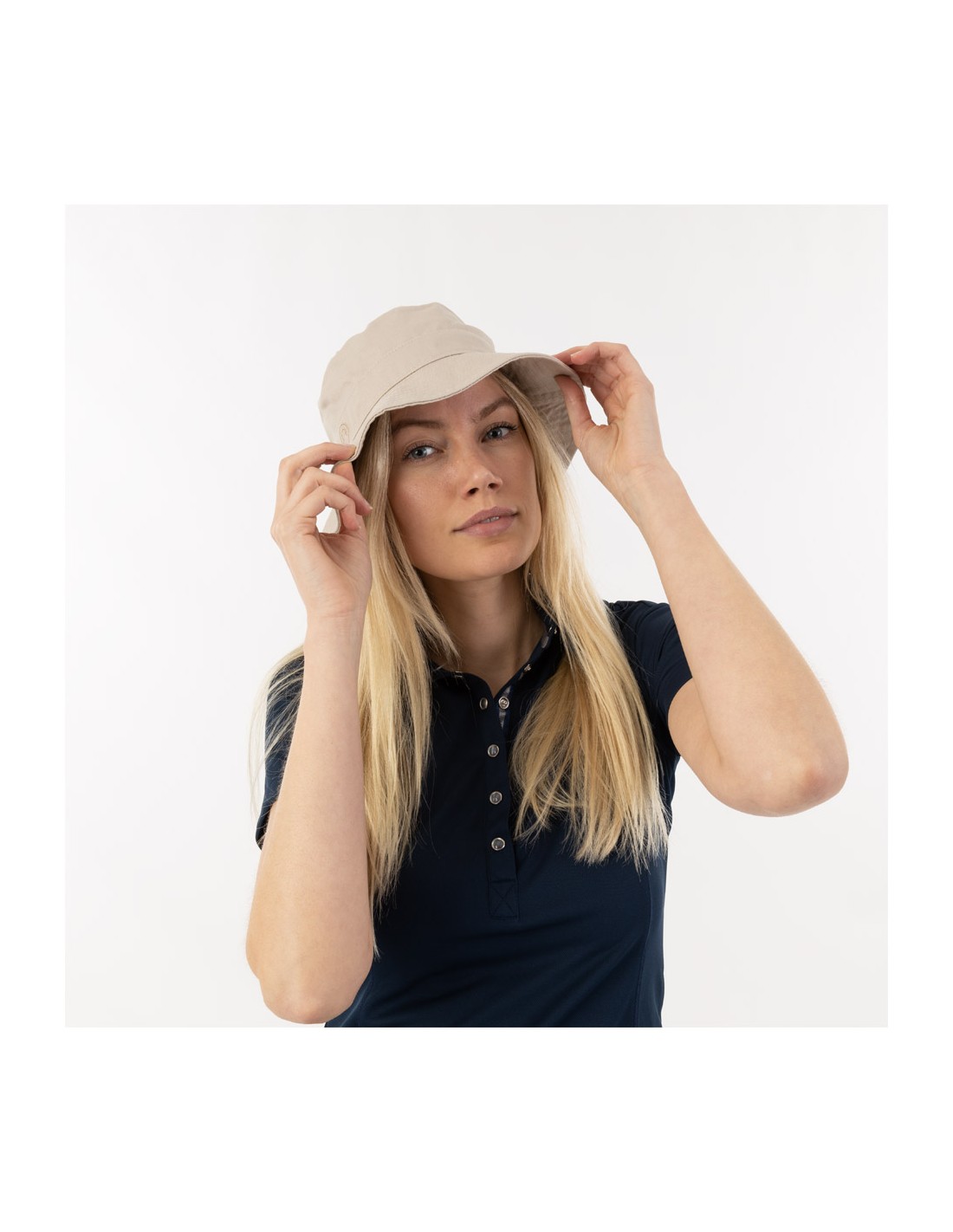 Beige fisherman hat (Necreous Clouds) unisex - Anky