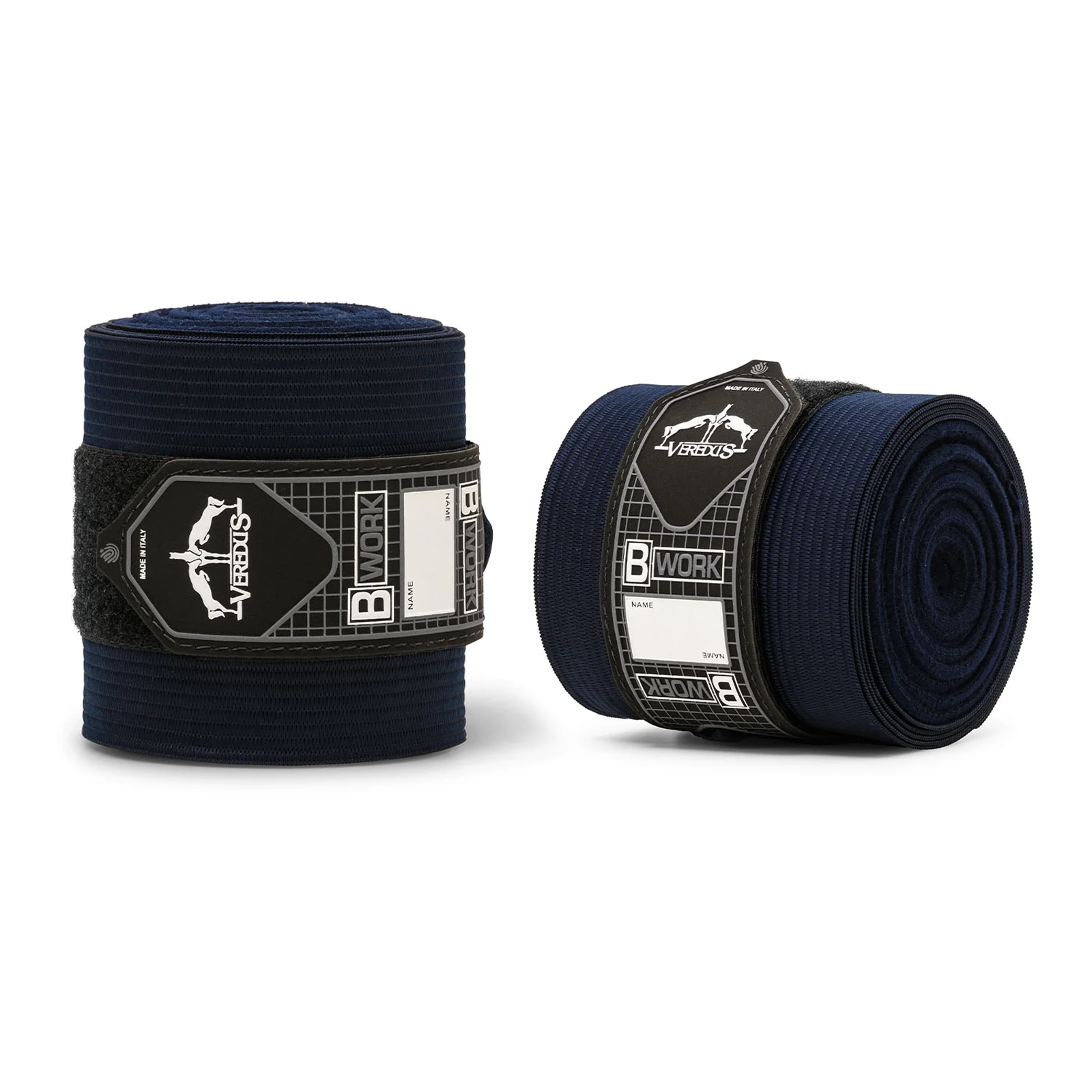 Blue fleece and elastic work bandages 330 cm B-Work - Veredus