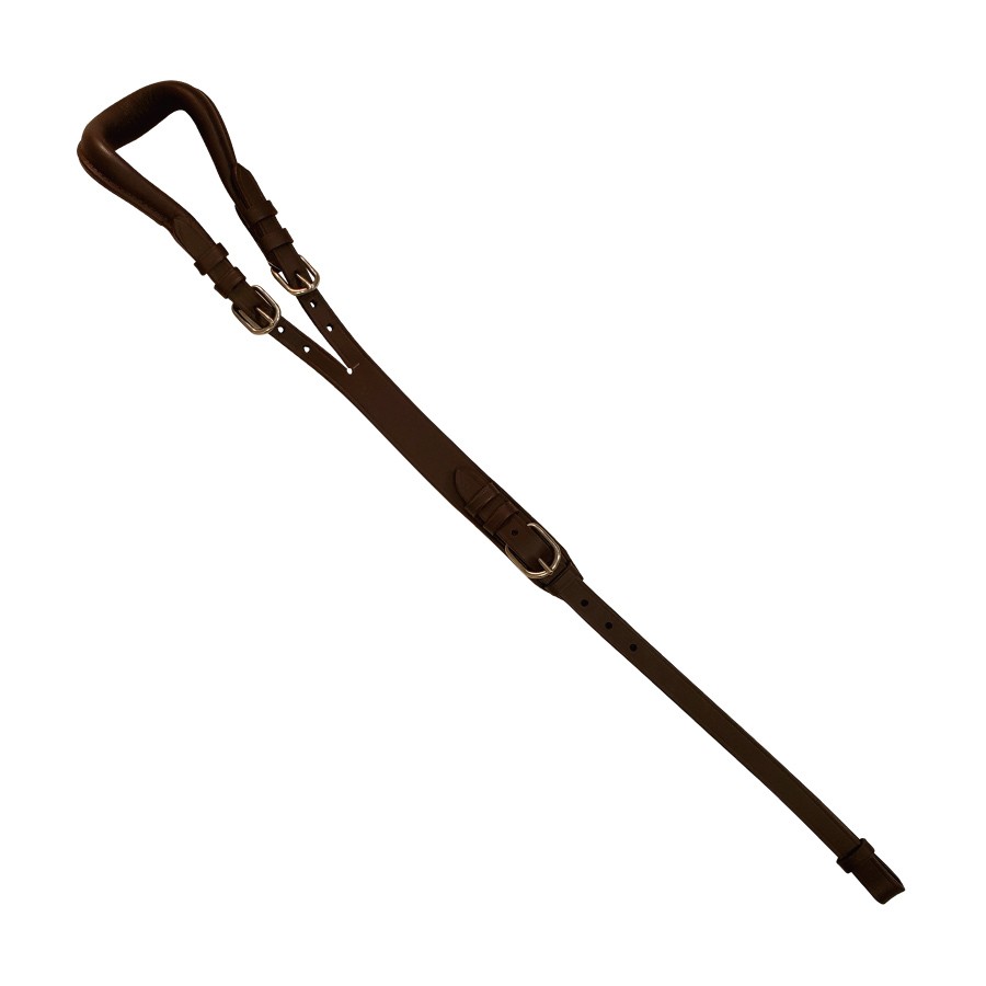 Black leather baticola for pony - QHP (copia) (copia)