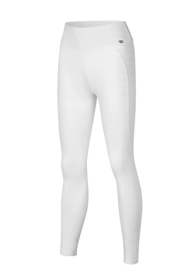 White competition tights (full grip) for women KLNanette - Kingsland