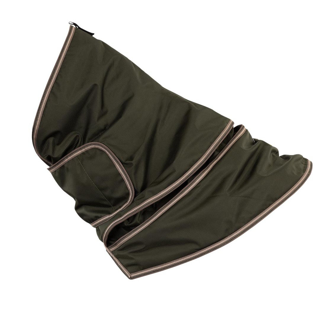 Couvre-cou vert pour cheval - BR