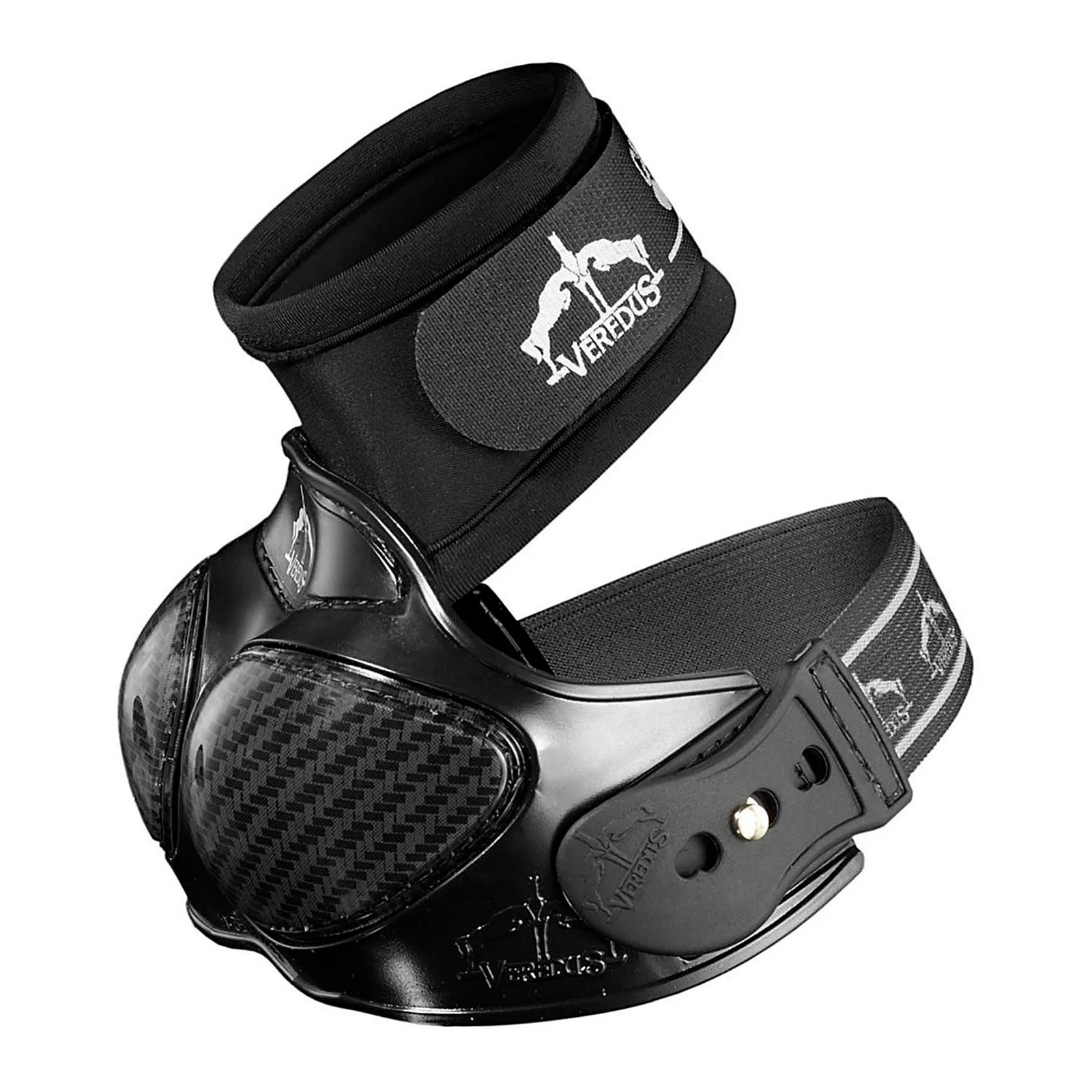 Black overreach boots Carbon Shield - Veredus