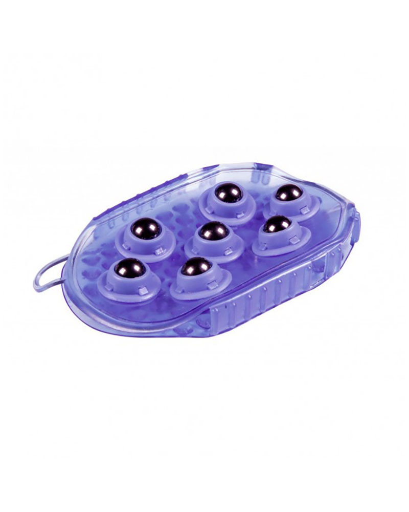 Gant de nettoyage et de massage violet - Premiere