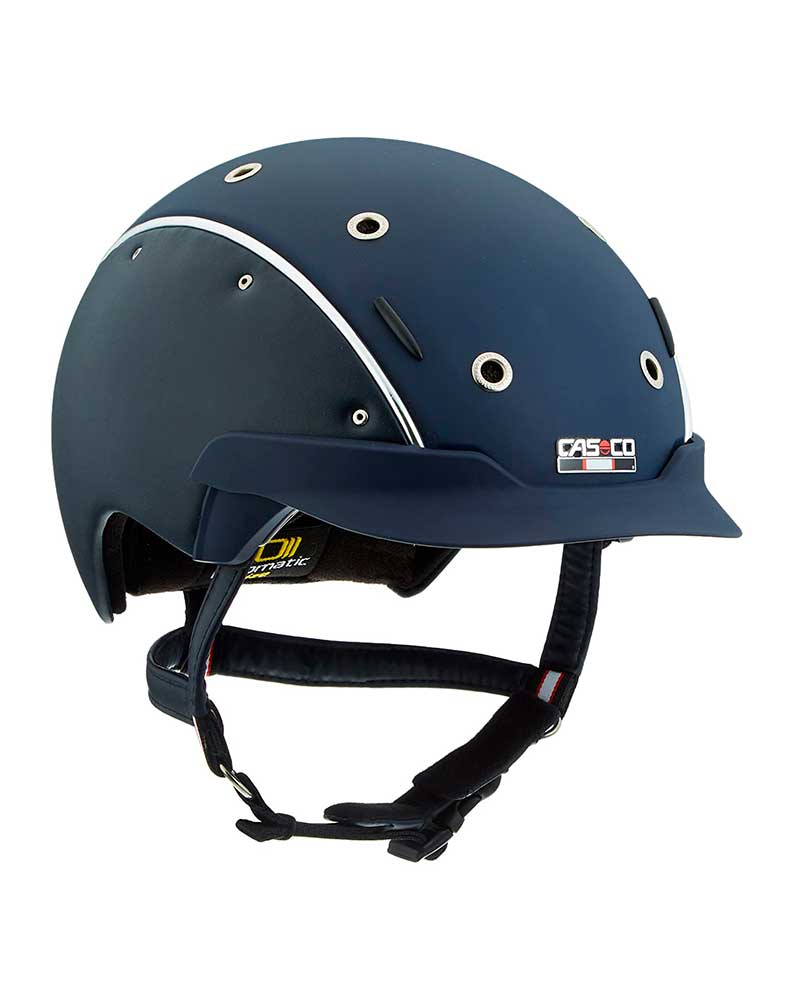 Matte navy blue horse riding helmet - Champ 6 - HELMET